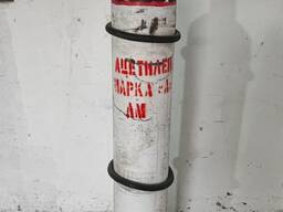 Asetilen gazi B (99,1%), 40 litrli ballonda (5 kg)