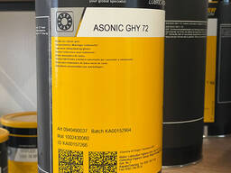 ASONIC GHY 72 - Синтетическая смазка для долговременного смазывания или смазывания на весь