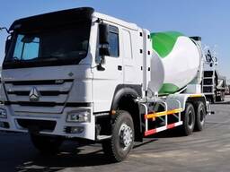 Автобетономиксер HOWO метан (10 м3, миксер)