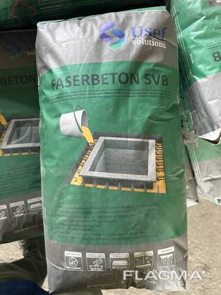 Безусадочный быстротвердеющий высокопрочный ремонтный состав FASERBETON SVB