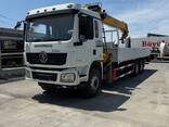 Бортовой кран-манипулятор Shacman L3000 14 т - fotosurat 1