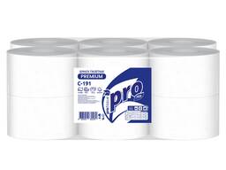 Tualet qog'ozi PROtissue, C191 - professional ikki qatlamli hojatxona qog'ozi