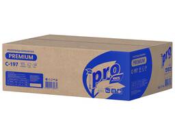 Бумажные полотенца PROtissue С197 Premium, V-сложение – прочность и удобство для бизнеса!