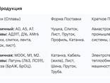Алюминий Медь Цинк Хром Свинец Латун Олово Железо Сурьма Чугун - фото 3