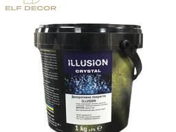 Декоративная краска отточенто Illusion Crystal