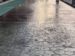 Декоративный Печатный бетон Toping