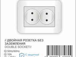 Двойная Розетка Без Заземления производитель iDevice