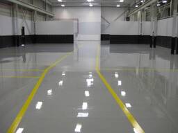 Наливной пол эпоксидный под ключ от производителя