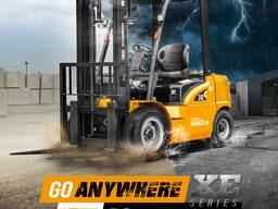 Электрический вилочный погрузчик (Кара, Kara, Auto kara) Hangcha 3.5т.