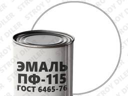 Эмаль ПФ 115 Белого цвета: Высококачественное Покрытие для Надежной Защиты по ГОСТ (2,7кг)
