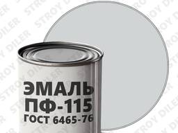 Эмаль ПФ 115 Светло-Серого Цвета: Высококачественное Покрытие для Надежной Защиты (2,7кг)
