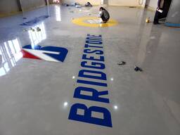 Эпоксидные полы с зеркальным блеском , до 5 лет сервиса! Образец для средних объектов!