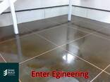 Полимерное промышленное наливное покрытие пола , полиуретан , эпоксид. До 5 лет сервиса ! - fotosurat 1