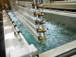 Гальванические работы, гальванопокрытие полосы медной; листа алюминиевого