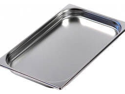 Gastronorm idishi GN 1/1-40 (530x325x40) zanglamaydigan. po'lat