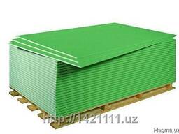 Гипсокартон влагостойкий Кнауф 2500х1200х12,5мм