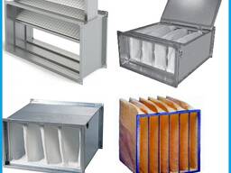 GMT Кассетные воздушные фильтры и боксы для вентиляционных систем