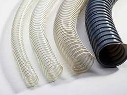 Прозрачный гофра шланг 25мм, 32мм, 40мм, 50мм, 76мм, 100мм.