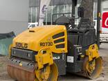 Ikki barabanli mini rolikli SDLG RD730 - 3 t. Volvo technology - fotosurat 1