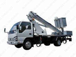 Автовышка телескопическа Isuzu NQR 71PL высота подъёма 18м