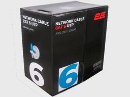 Кабель CAT 6 UTP, 305m 2E-CBL6EUTP-LSZH1-BLU