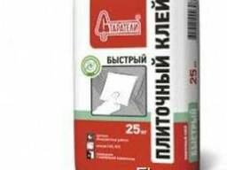 Кафельный клей в мешках по 25 кг