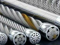 Канат стальной от д-3.8мм до д-45.5мм (