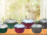 Кастрюли стальные эмалированные - fotosurat 3