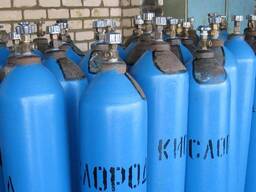 Кислород, углекислый газ, аргон, пропан в баллонах