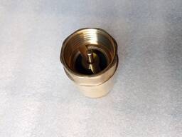 Клапан обратный пружиный латунный муфтовый DN25 PN16