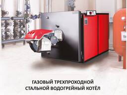 Котел отопительный газовый водогрейный MG1000 (1116 кВт)