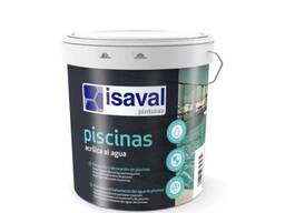 Краска акриловая для бассейнов Isaval Piscinas Acrilica, 1 кг