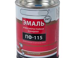 Краска эмаль ПФ-115