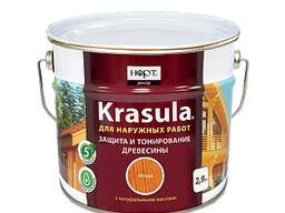 Krasula — защитно-декоративный состав для древесины