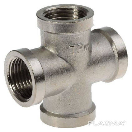 Крест стальной D1= 15-600 мм D2= 15-600 мм, Вид: ППКФ; КФ, Соединение: фланцевое