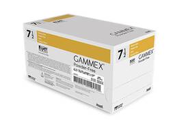 Латексные хирургические перчатки без пудры стерильные Gammex 50 пар