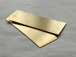 Латунные пластины 1 мм ЛМц58-2 ГОСТ 2208-2007
