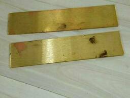 Латунные пластины 3 мм ЛС59-2 ГОСТ 2208-2007