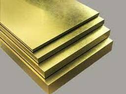 Латунные пластины 7 мм ЛС59-1 ГОСТ 2208-2007