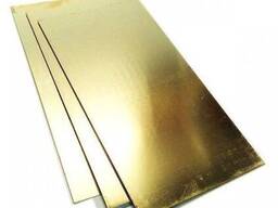 Листы латунные	Л59 и Л63