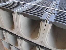 Бетонные арыки , с чугунной решёткой, пластиковые арыки