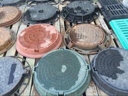 Люки Чугунные и Полимерные Канализационные (Люк для канализации)