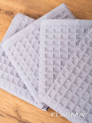 Махровые и вафельные полотенца