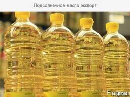 Масло подсолнечное нерафинированное первого сорта