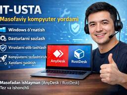 Masofaviy kompyuter yordami – tez va sifatli!