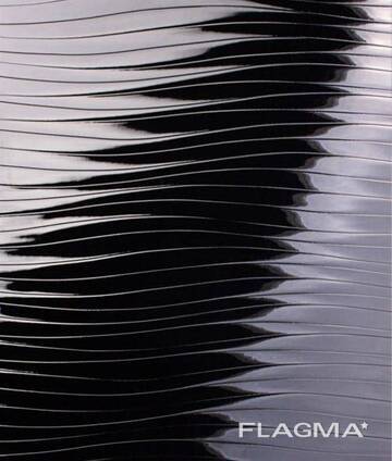 МДФ Evogloss Полосы Черная волна 08x1220x2800