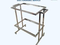 Медицинский столик инструментальный (из нержавеющей) Ташкент