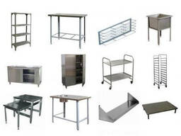 Buyurtma uchun zanglamaydigan po'latdan yasalgan metall mebel