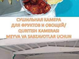 Meva va sabzavotlarni quritish kamerasi