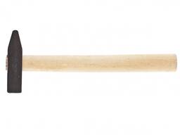 Молоток слесарный 600 гр квадратный боек, деревянная рукоятка